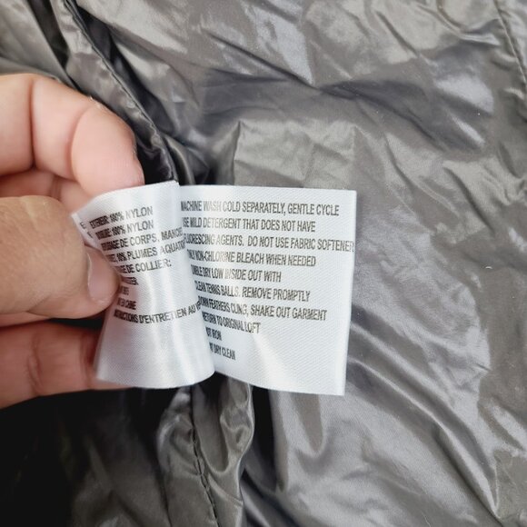 Michael Kors Women's Brown Padded Mock Neck Insulated Down Puffer Jacket Size L - Picture 6 of 8